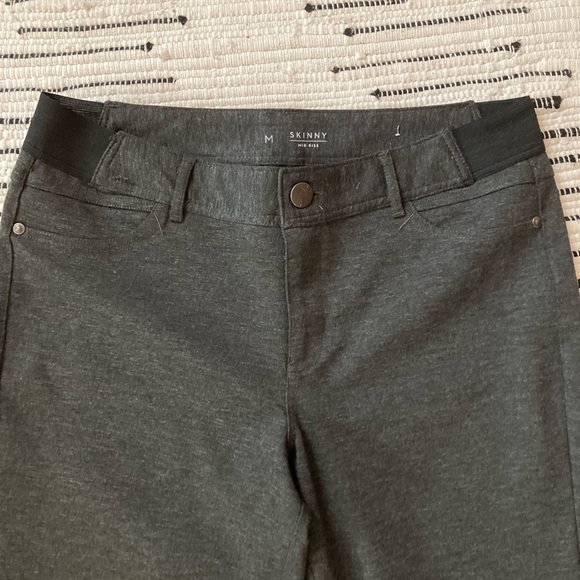 Grey Slim Fit Slacks - Picture 2 of 4